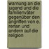 Warnung an die Jugend und die Familienväter gegenüber den Angriffen von E. Renan und Andern auf die Religion