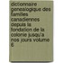 Dictionnaire Genealogique Des Familles Canadiennes Depuis La Fondation de La Colonie Jusqu'a Nos Jours Volume 6