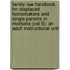 Family Law Handbook for Displaced Homemakers and Single Parents in Montana (Vol 5); An Adult Instructional Unit