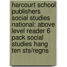 Harcourt School Publishers Social Studies National: Above Level Reader 6 Pack Social Studies Hang Ten Sts/Regns door Hsp