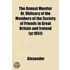 The Annual Monitor Or, Obituary Of The Members Of The Society Of Friends In Great Britain And Ireland (Yr.1851)