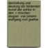 Darstellung Und Deutung Der Bildenden Kunst Der Antike in Den  R Mischen Elegien  Von Johann Wolfgang Von Goethe