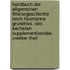 Handbuch der allgemeinen Litterargeschichte nach Heumanns Grundriss. Des sechsten Supplementbandes zweiter Theil
