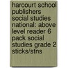 Harcourt School Publishers Social Studies National: Above Level Reader 6 Pack Social Studies Grade 2 Sticks/Stns door Hsp