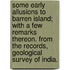 Some early allusions to Barren Island; with a few remarks thereon. From the Records, Geological Survey of India.