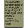 The alabaster sarcophagus of Oimeneptah I., King of Egypt : now in Sir John Soane's Museum, Lincoln's Inn Fields door Samuel Sharpe
