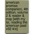 American Promise Companion, 4Th Edition, Volume 2 & Reader & May [With My Lai, Reading The American Past V02 4/E]