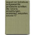 August Von Kotzebues Ausgewaehlte Prosaische Schriften: Die Romane, Erzaehlungen, Anekdoten, Miszellen, Volume 17