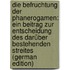 Die Befruchtung Der Phanerogamen: Ein Beitrag Zur Entscheidung Des Darüber Bestehenden Streites (German Edition)