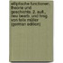 Elliptische Functionen. Theorie und Geschichte. 2. Aufl., neu bearb. und hrsg. von Felix Müller (German Edition)