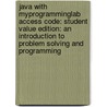 Java with MyProgrammingLab Access Code: Student Value Edition: An Introduction to Problem Solving and Programming door Walter Savitch