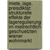 Miete, Lage, Preisdiktat: Strukturelle Effekte Der Lageregulierung Im Mietrechtlich Geschuetzten Wiener Wohnmarkt door Michael Pichlmair