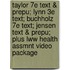 Taylor 7e Text & Prepu; Lynn 3e Text; Buchholz 7e Text; Jensen Text & Prepu; Plus Lww Health Assmnt Video Package
