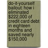Do-It-Yourself Bailout: How I Eliminated $222,000 of Credit Card Debt in Eighteen Months and Saved Nearly $150,000 door Kenny Golde