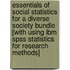 Essentials Of Social Statistics For A Diverse Society Bundle [with Using Ibm Spss Statistics For Research Methods]
