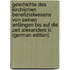 Geschichte Des Kirchlichen Benefizialwesens Von Seinen Anfängen Bis Auf Die Zeit Alexanders Iii. (German Edition)