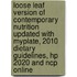 Loose Leaf Version Of Contemporary Nutrition Updated With Myplate, 2010 Dietary Guidelines, Hp 2020 And Ncp Online