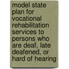 Model State Plan for Vocational Rehabilitation Services to Persons Who Are Deaf, Late Deafened, or Hard of Hearing by Antona G. Wilson