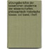 Sitzungsberichte Der Kaiserlichen Akademie Der Wissenschaften, Philosophisch-historische Klasse, Cxii Band, I Heft