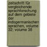 Zeitschrift Für Vergleichende Sprachforschung Auf Dem Gebiete Der Indogermanischen Sprachen, Volume 32; volume 38