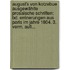 August's Von Kotzebue Ausgewählte Prosaische Schriften: Bd. Errinerungen Aus Paris Im Jahre 1804. 3. Verm. Aufl...