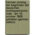Herman Conring, Der Begründer Der Deutschen Rechtsgeschichte: Rede . Am 15. October 1869 Gehalten (German Edition)
