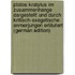 Platos Kratylus Im Zusammenhange Dargestellt Und Durch Kritisch-Exegetische Anmerjungen Erläutert (German Edition)