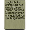 Vergleich Der Darstellung Des Wunderbaren  in Johann Hartliebs Alexanderroman  Und Gottfried Von Stra Burgs Tristan door Katharina Neuhaus