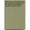 Andeutungen Zu Den Auflösungen Der Berechnungs Aufgaben Aus Der Ebenen Und Körperlichen Geometrie (German Edition) door Spitz Carl