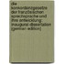 Die Konkordanzgesetze Der Französischen Sprechsprache Und Ihre Entwicklung: Inaugural-Dissertation (German Edition)