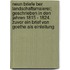 Neun Briefe Ber Landschaftsmalerei; Geschrieben In Den Jahren 1815 - 1824. Zuvor Ein Brief Von Goethe Als Einleitung