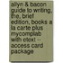 Allyn & Bacon Guide to Writing, The, Brief Edition, Books a la Carte Plus Mycomplab with Etext -- Access Card Package