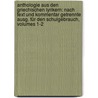 Anthologie Aus Den Griechischen Lyrikern: Nach Text Und Kommentar Getrennte Ausg. Für Den Schulgebrauch, Volumes 1-2 door Friedrich Bucherer