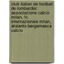 Club Italien De Football De Lombardie: Associazione Calcio Milan, Fc Internazionale Milan, Atalanta Bergamasca Calcio