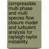 Compressible Multi Phase and Multi Species Flow Closure Model and Turbulent Analysis for Rayleigh-Taylor Instability. door Hyunsun Lee