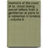 Memoirs of the Court of St. Cloud (Being secret letters from a gentleman at Paris to a nobleman in London) - Volume 6
