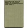 Sitzungsberichte Der Kaiserlichen Akademie Der Wissenschaften. Mathematisch-Naturwissenschaftliche Klasse, Volume 115 by Akademie Der Wi