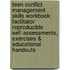 Teen Conflict Management Skills Workbook: Facilitator Reproducible Self-Assessments, Exercises & Educational Handouts
