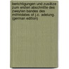 Berichtigungen Und Zusätze Zum Ersten Abschnitte Des Zweyten Bandes Des Mithridates Of J.C. Adelung. (German Edition) door Christoph Adelung Johann