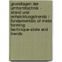 Grundlagen Der Umformtechnik - Stand Und Entwicklungstrends / Fundamentals of Metal Forming Technique-State and Trends