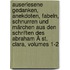 Auserlesene Gedanken, Anekdoten, Fabeln, Schnurren Und Märchen Aus Den Schriften Des Abraham À St. Clara, Volumes 1-2