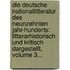 Die Deutsche Nationallitteratur Des Neunzehnten Jahr-hunderts: Litterarhistorisch Und Kritisch Dargestellt, Volume 3...
