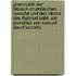 Grammatik der biblisch-chaldäischen Sprache und des Idioms des Thalmud Babli: Ein Grundriss von Samuel David Luzzatto.