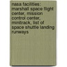 Nasa Facilities: Marshall Space Flight Center, Mission Control Center, Minitrack, List of Space Shuttle Landing Runways door Books Llc