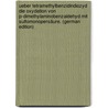 Ueber Tetramethylbenzidindiozyd   Die Oxydation Von P-Dimethylaminobenzaldehyd Mit Sulfomonopersäure. (German Edition) by Leslie Gebhard Norman