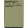 Altdeutsche Tischzuchten: Abhandlung Zu Dem Osterprogramm Des Herzogl. Friedrichgymnasiums Zu Altenburg (German Edition) by Geyer Moritz