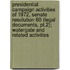 Presidential Campaign Activities Of 1972, Senate Resolution 60 (legal Documents, Pt.2); Watergate And Related Activities