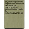 Psychotherapeutische Organisation: Deutsche Akademie Fur Psychoanalyse, Sterreichischer Verein Fur Individualpsychologie by Quelle Wikipedia