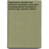 Tabellarische Übersicht Der Einfachen Mineralien: Nach Ihren Krystallographisch-Chemischen Beziehungen (German Edition) door Heinrich Groth Paul