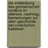 Die Entdeckung Des Germanischen Nordens Im Altertum. Nachtrag; Bemerkungen Zur Alten Geschichte Der Cimbrischen Halbinsel
